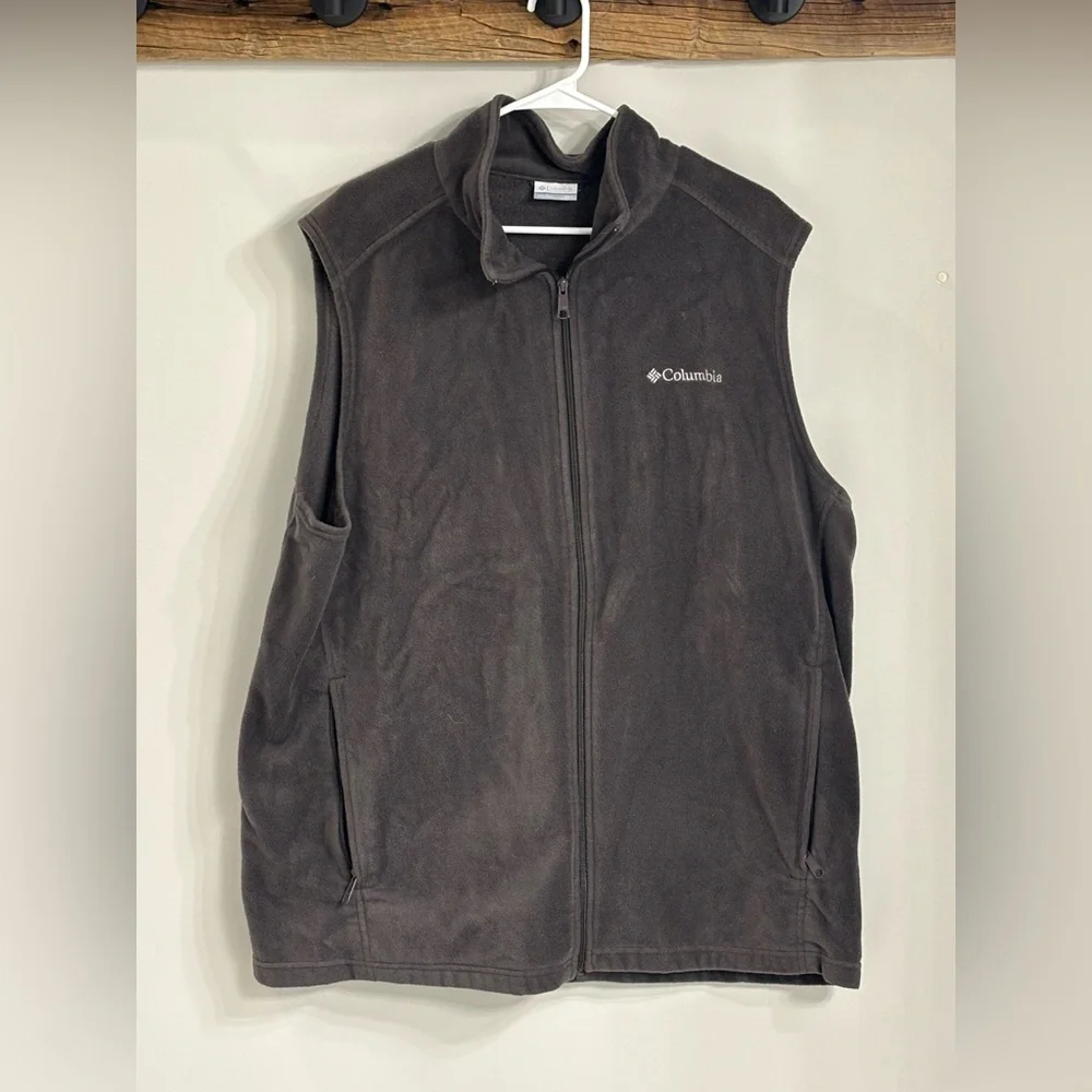 Columbia Gray Fleece Jacket